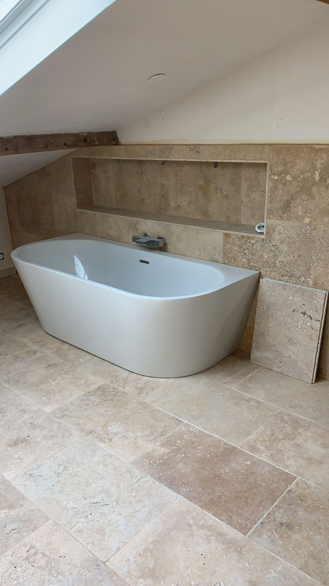 SJM Plastering finished interior project in Hampshire